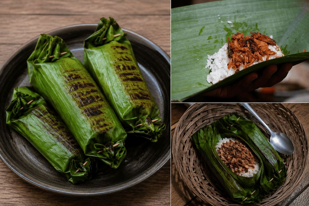 Sego Kucing / Nasi Bakar