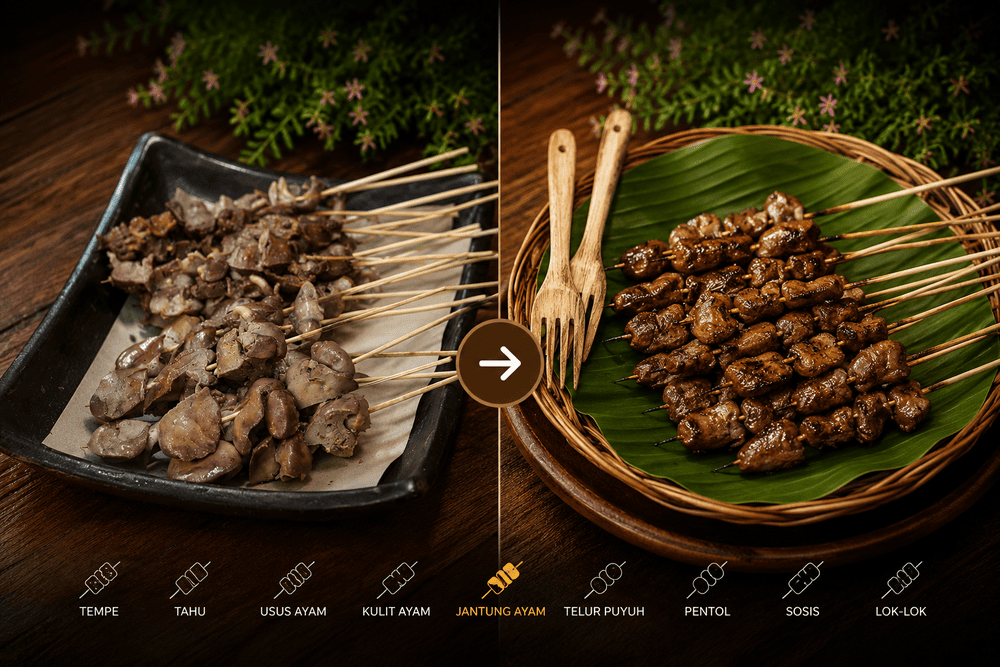 Sate Jantung Ayam